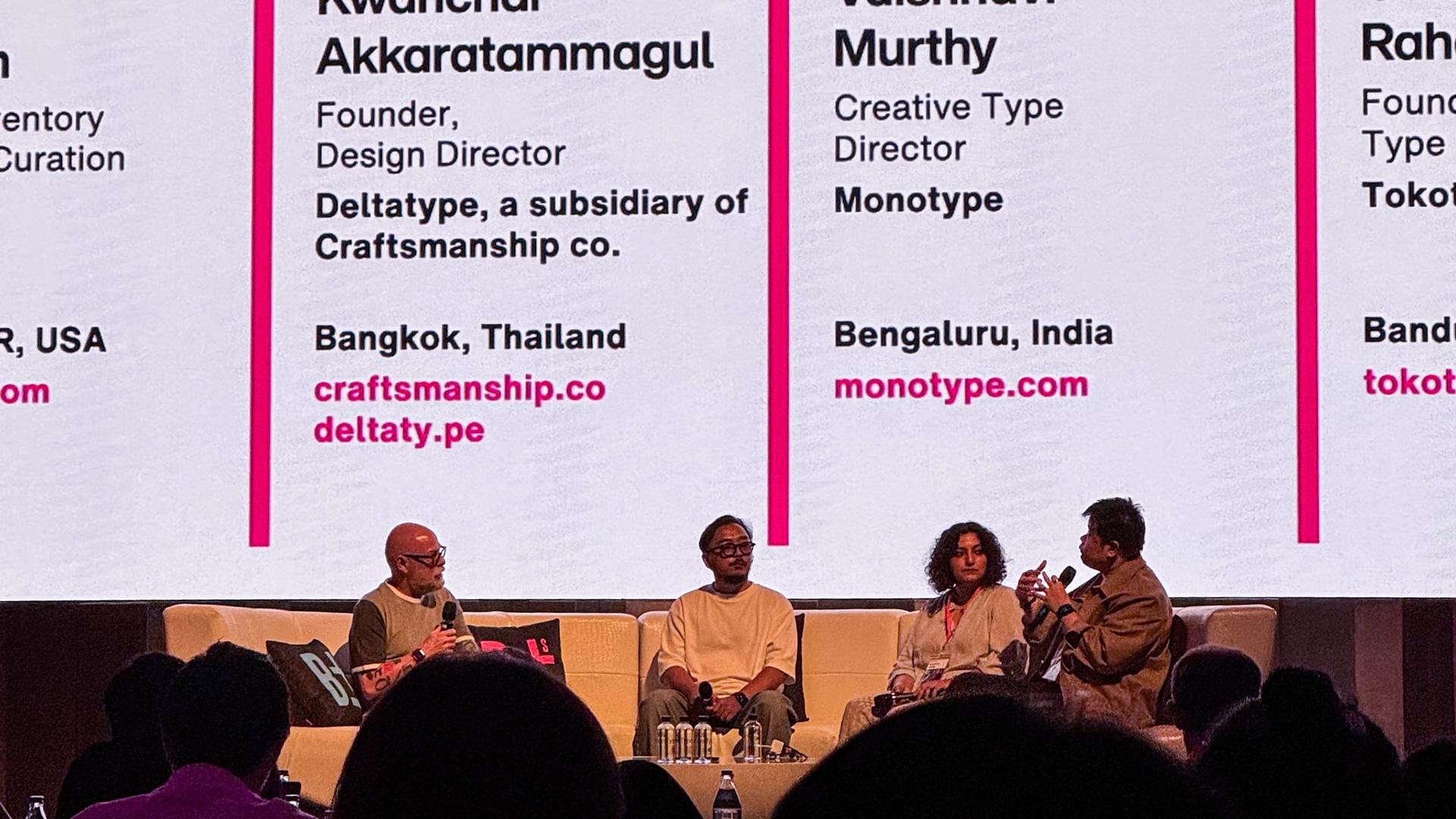 Craftsmanship.co ใน BITS Conference 2025: สำรวจอุตสาหกรรมตัวอักษรในเอเชียใต้และเอเชียตะวันออกเฉียงใต้